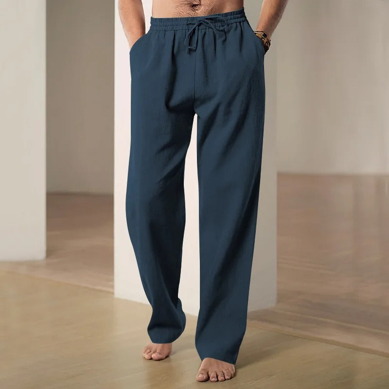 Pantaloni in lino Ibiza