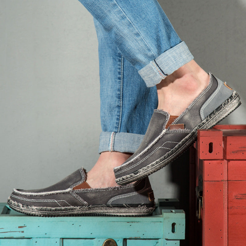 Scarpe Slip-On in tela