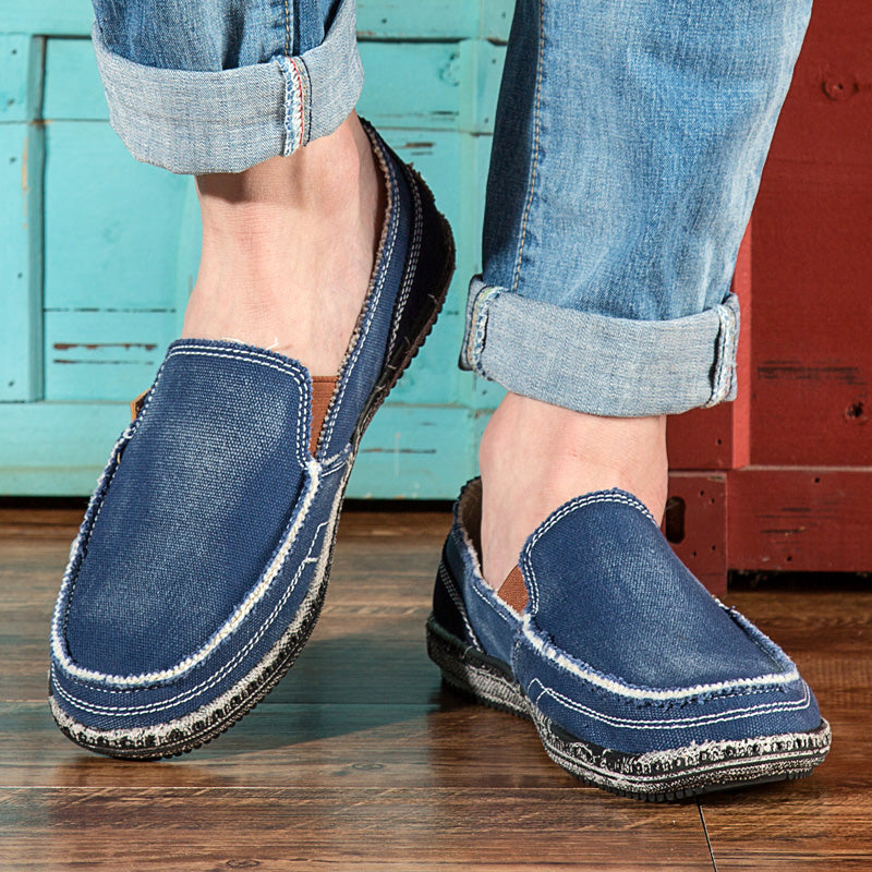 Scarpe Slip-On in tela