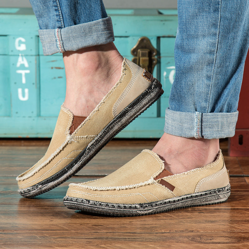 Scarpe Slip-On in tela