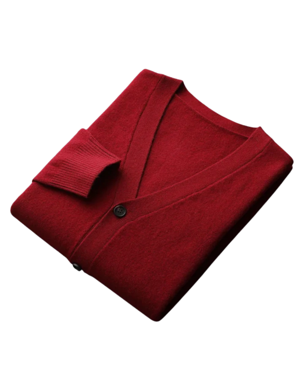 Cardigan in lana merino lavorato a maglia Faunus