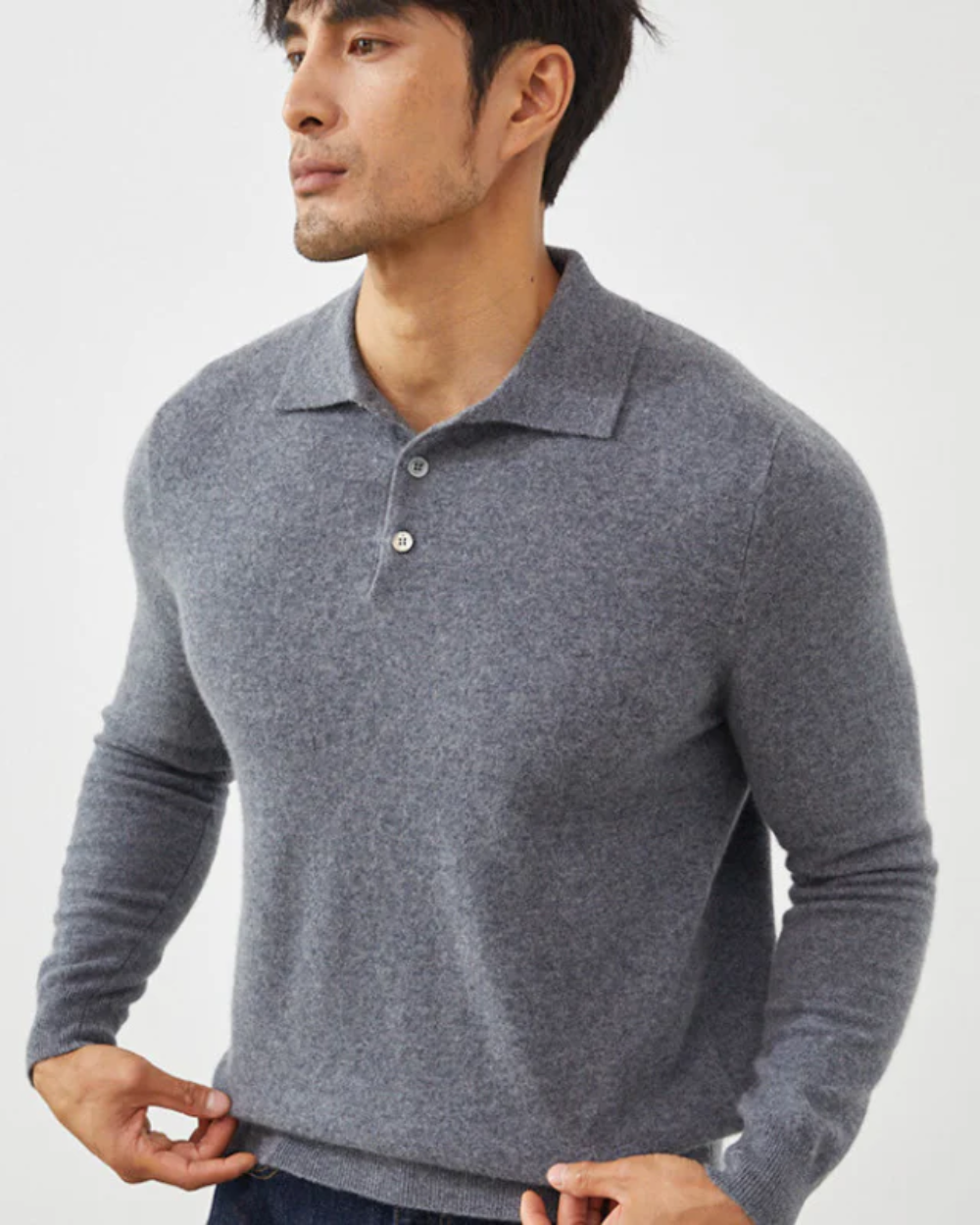 Polo in cashmere Ponza