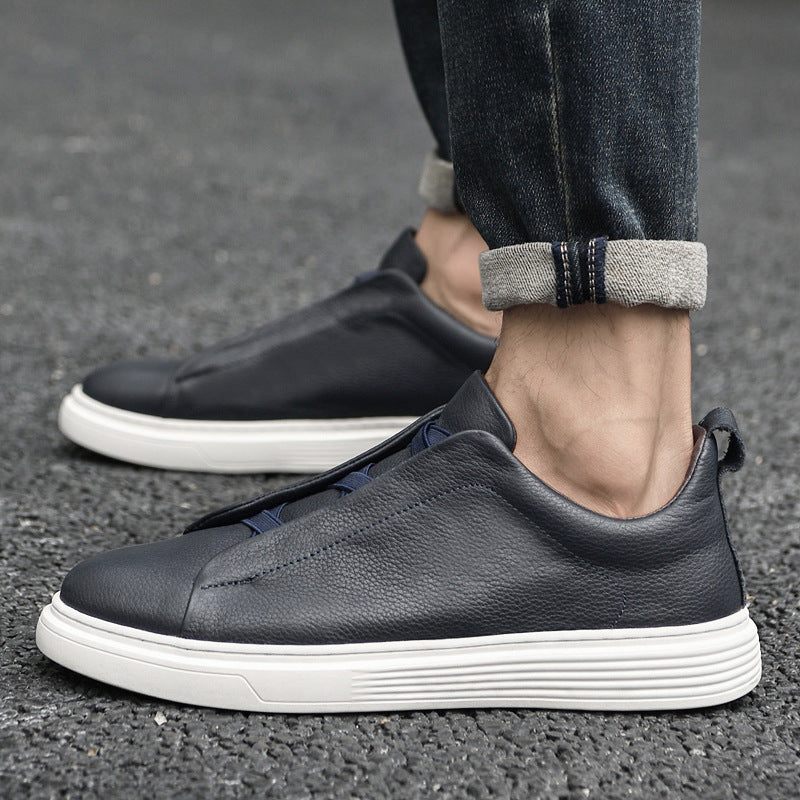 Scarpe in pelle alla moda