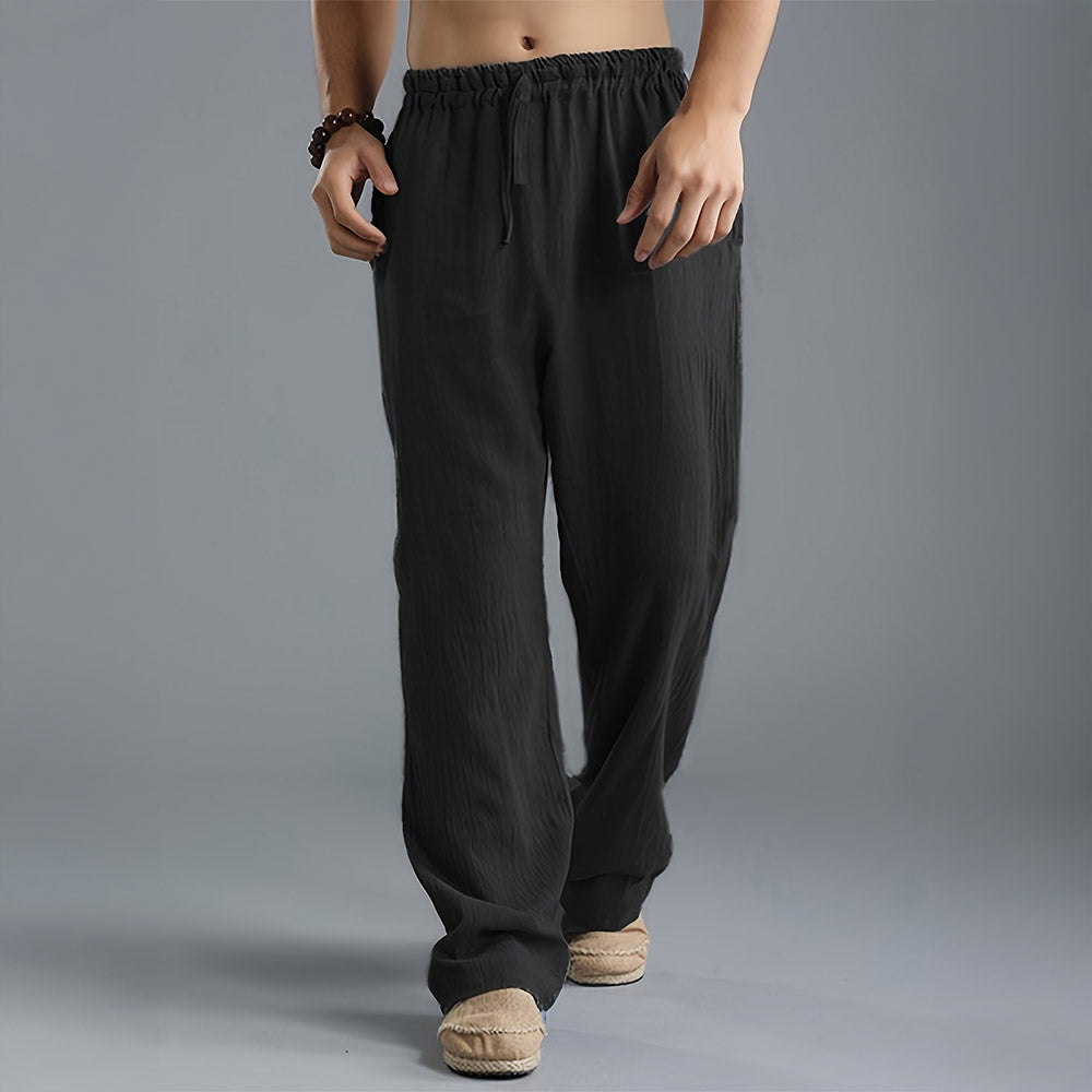 Pantaloni di lino traspiranti
