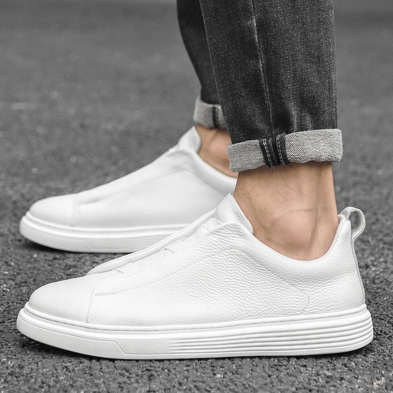 Scarpe in pelle alla moda