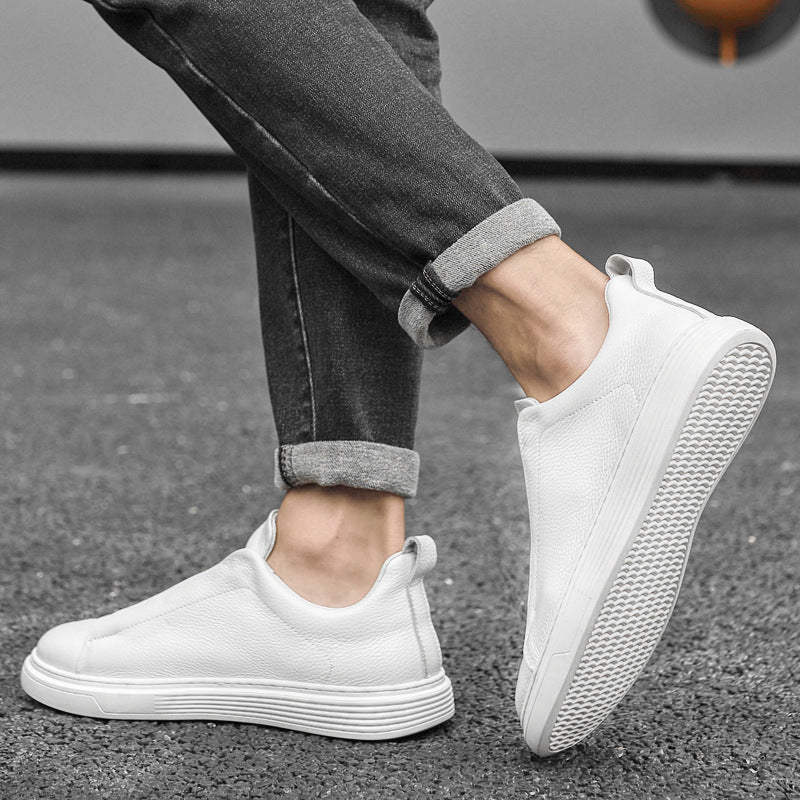 Scarpe in pelle alla moda