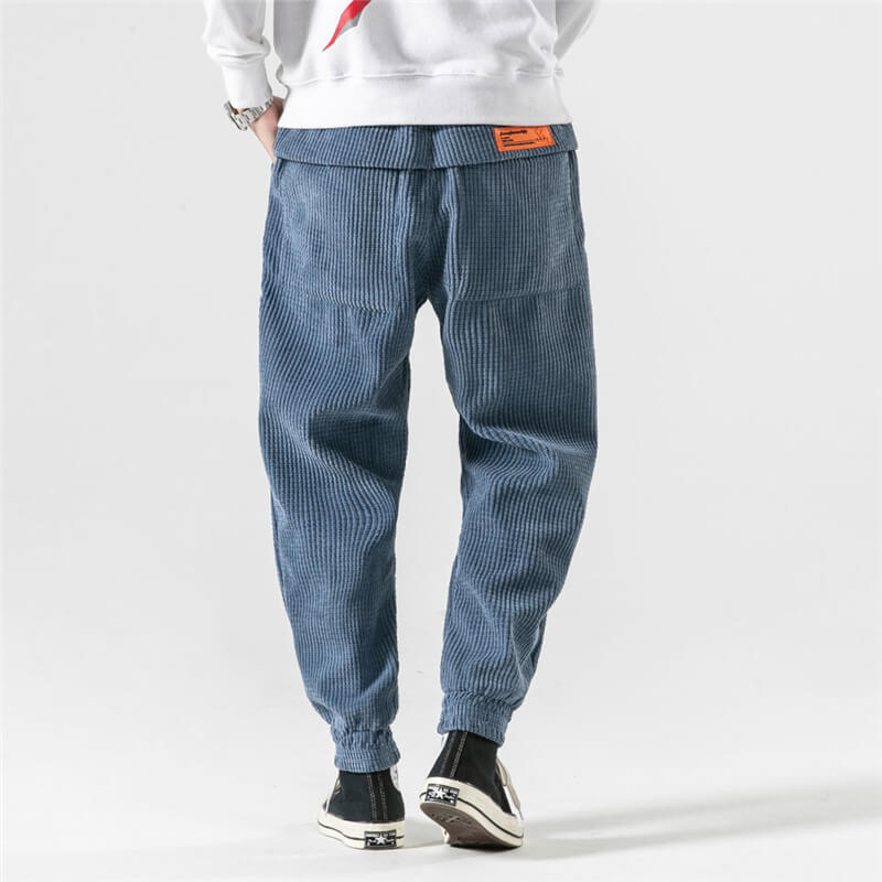 Pantaloni di velluto a coste Alloro