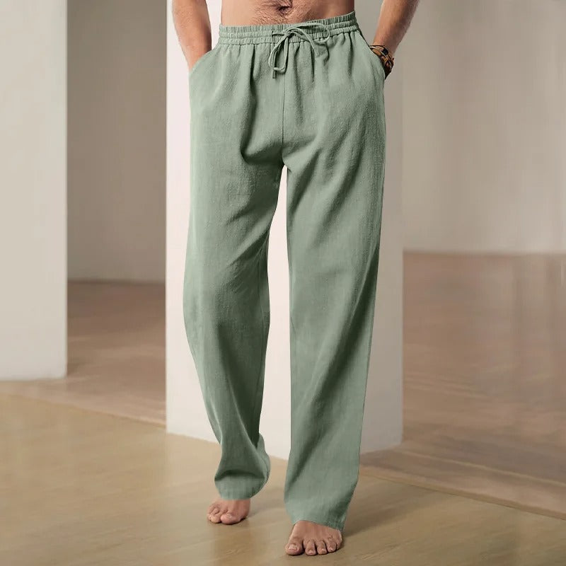 Pantaloni in lino Ibiza