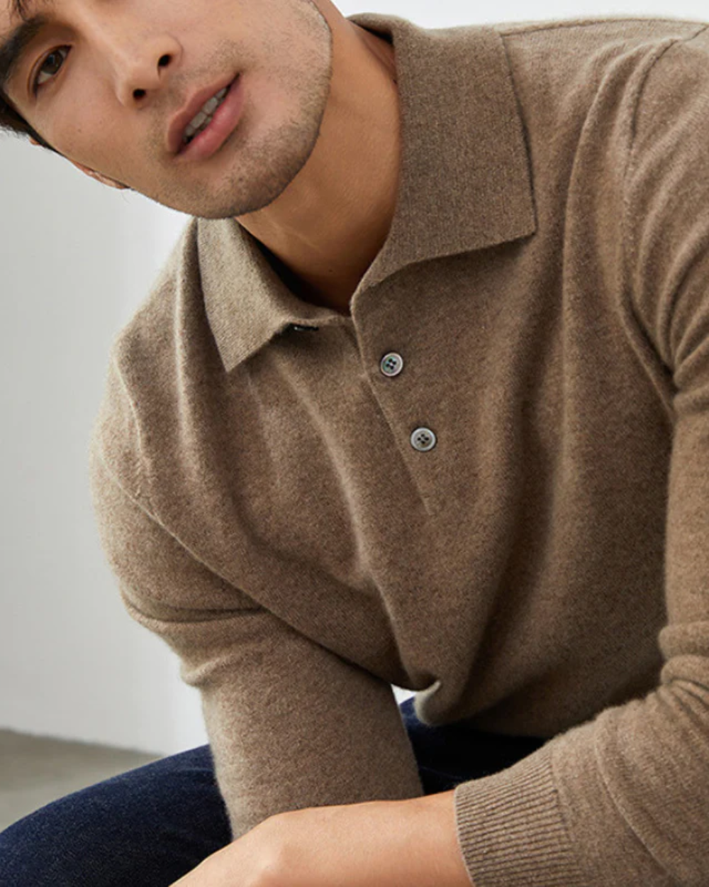 Polo in cashmere Ponza