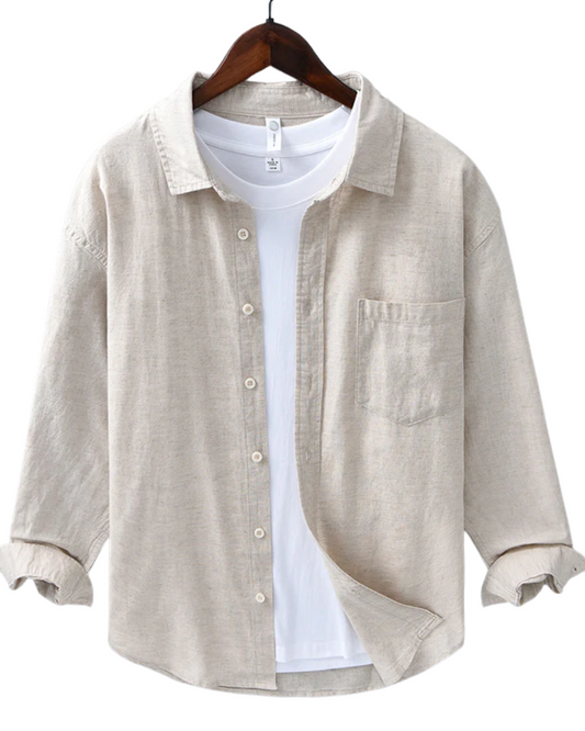 Camicia in lino Doha
