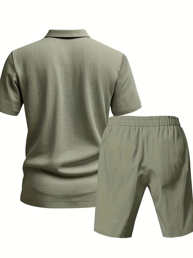 Set da uomo in lino