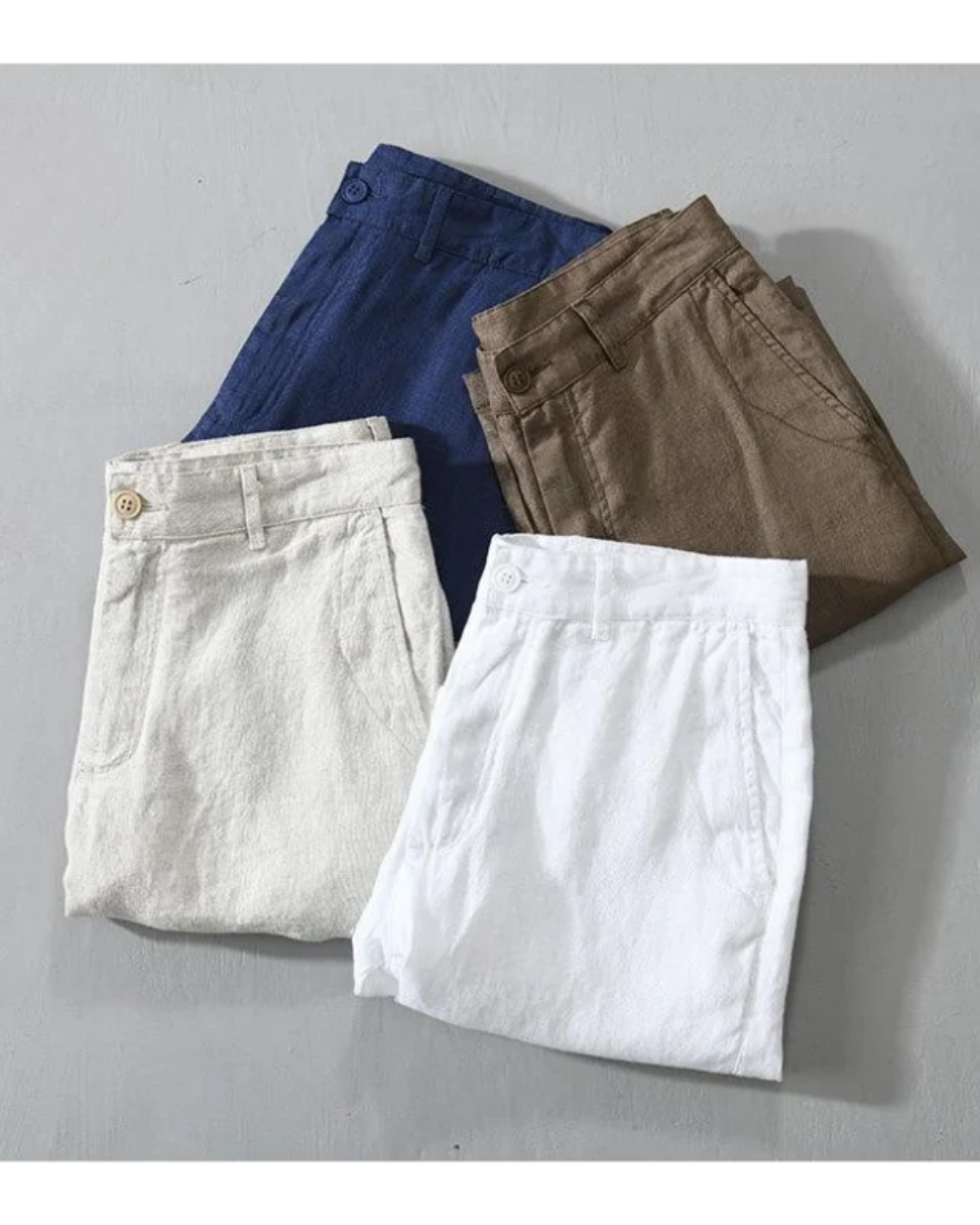 Pantaloncini in lino Lisbo