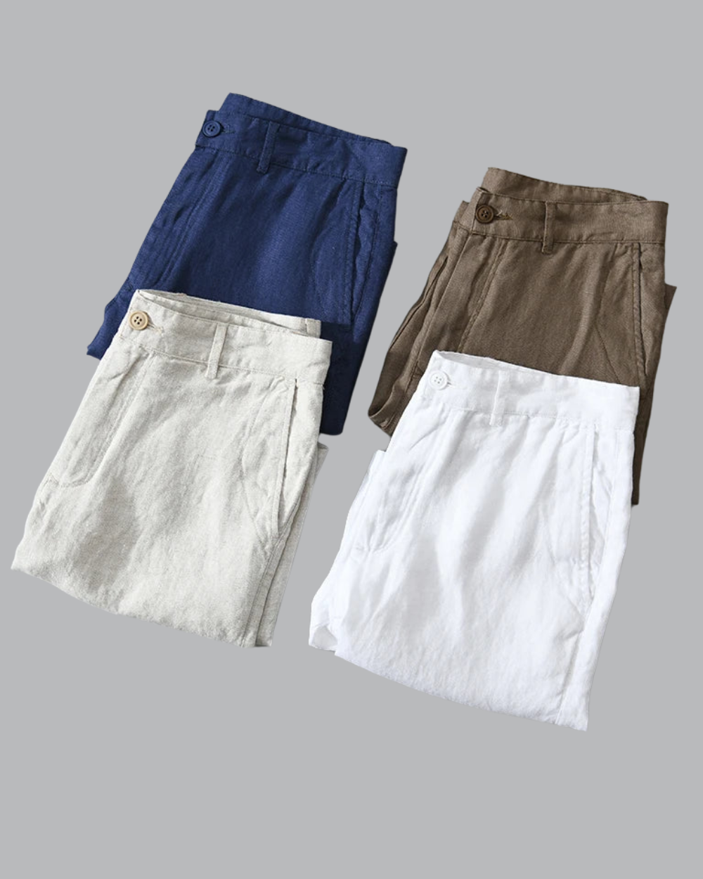 Pantaloncini in lino Lisbo