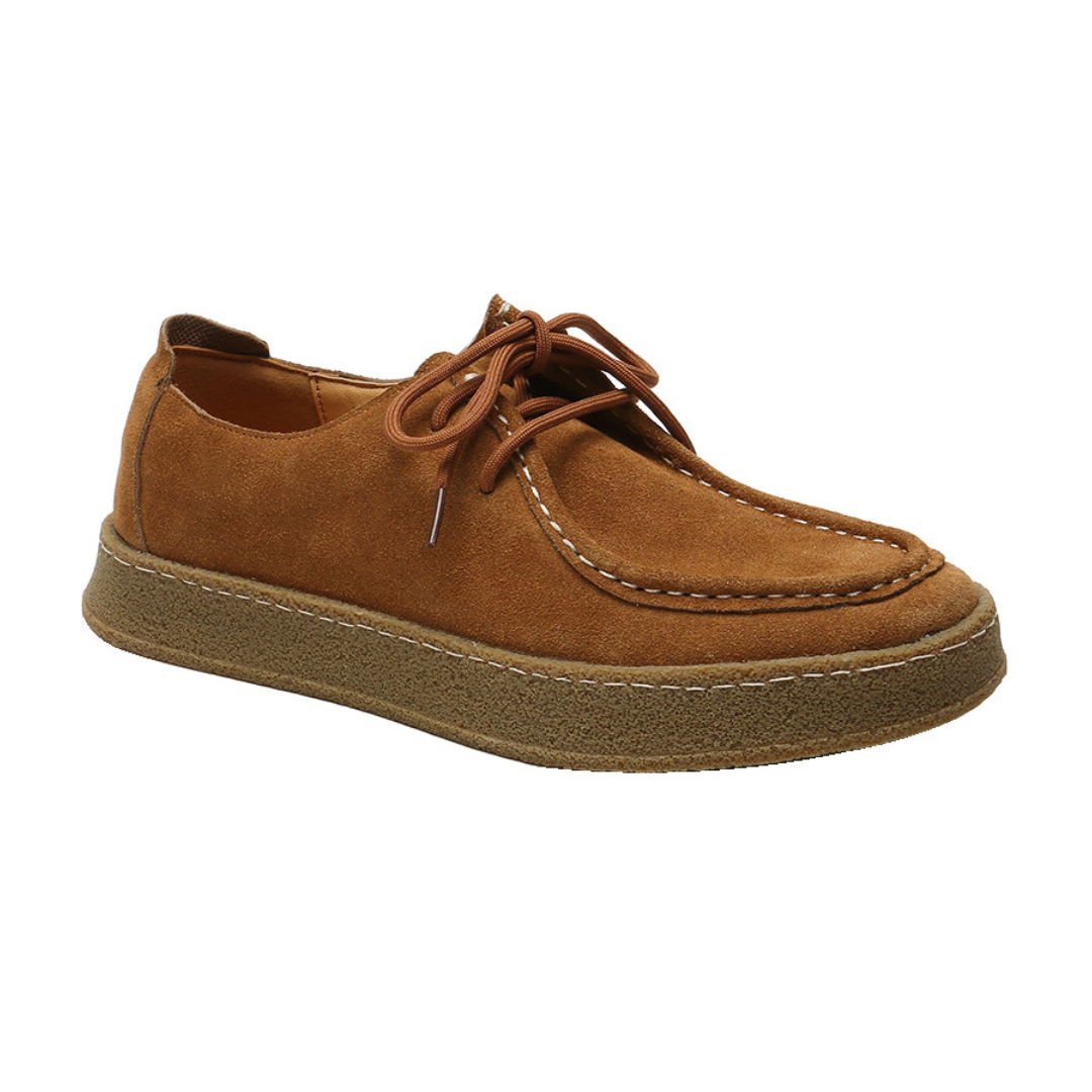 Scarpe casual da città in pelle scamosciata