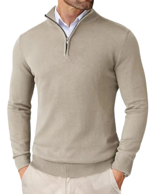 Maglione con zip Romeo