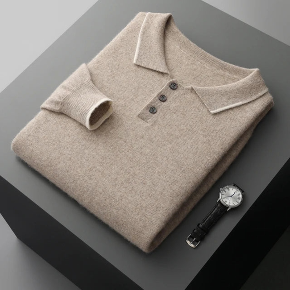 Polo Saint-Tropez in cashmere