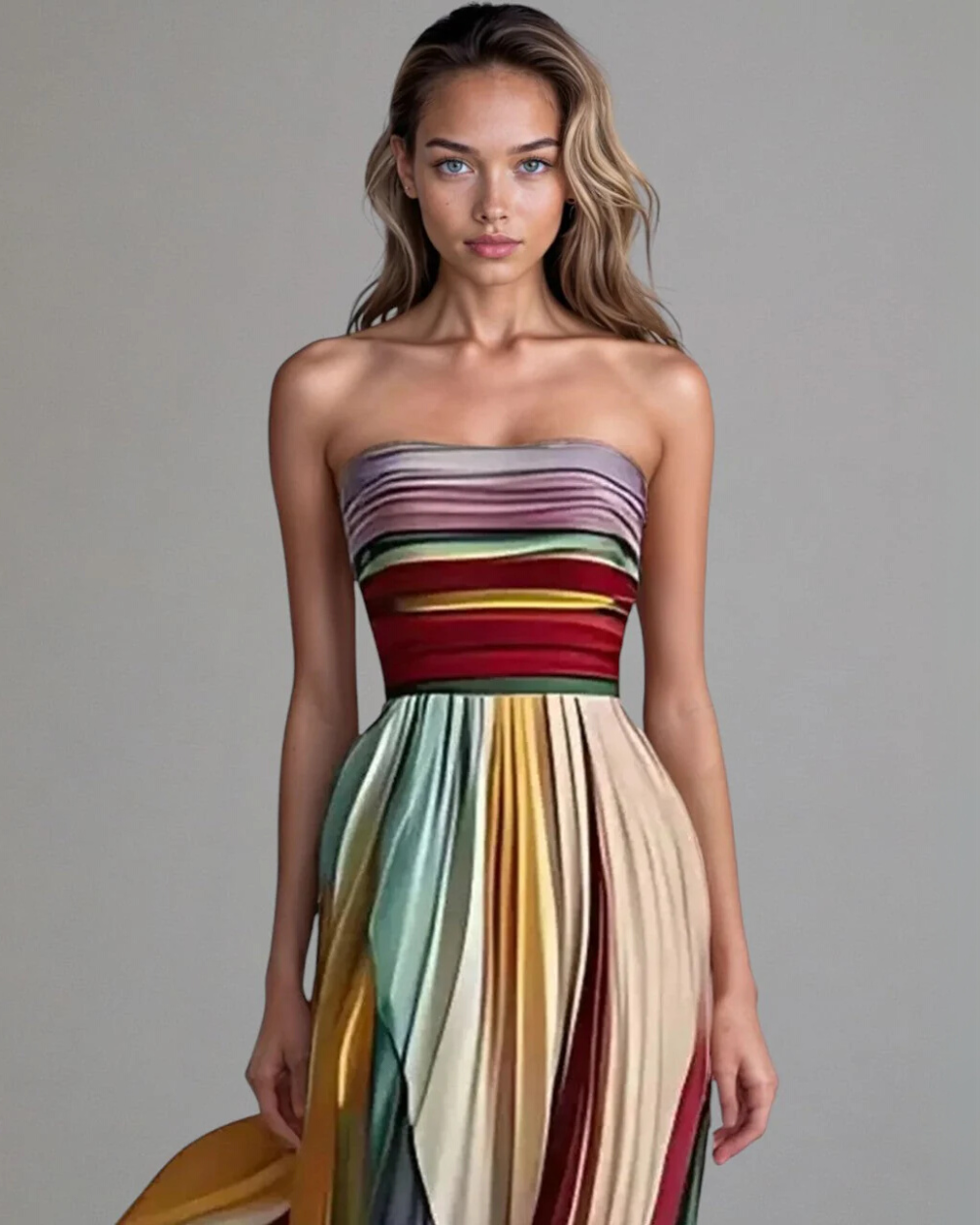 Abito elegante senza maniche