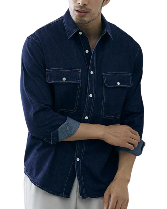Camicia di jeans classica