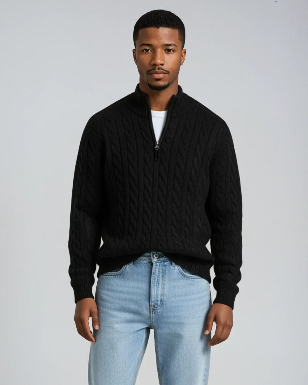 Maglione con zip Givalli
