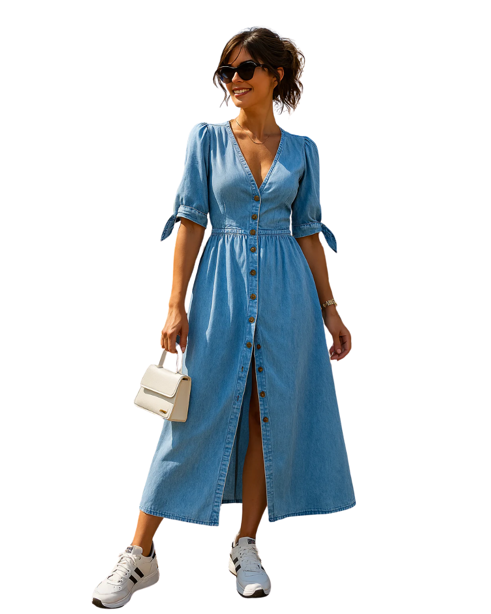 Abito elegante in denim