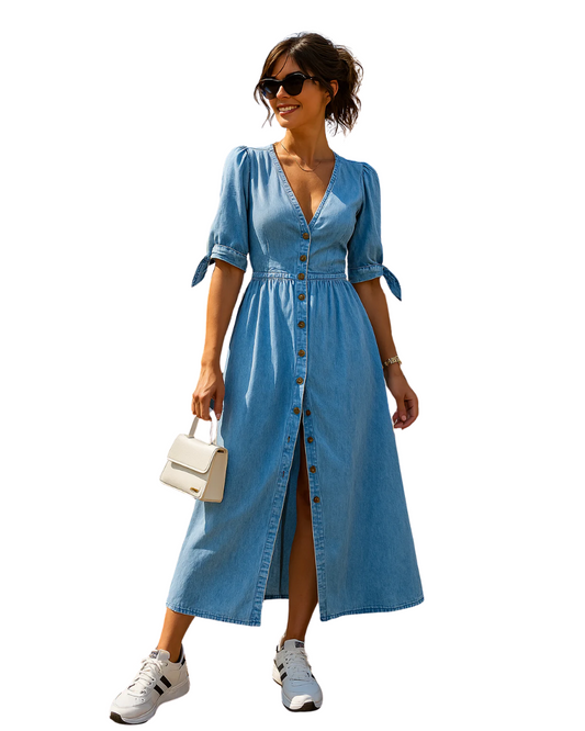 Abito elegante in denim