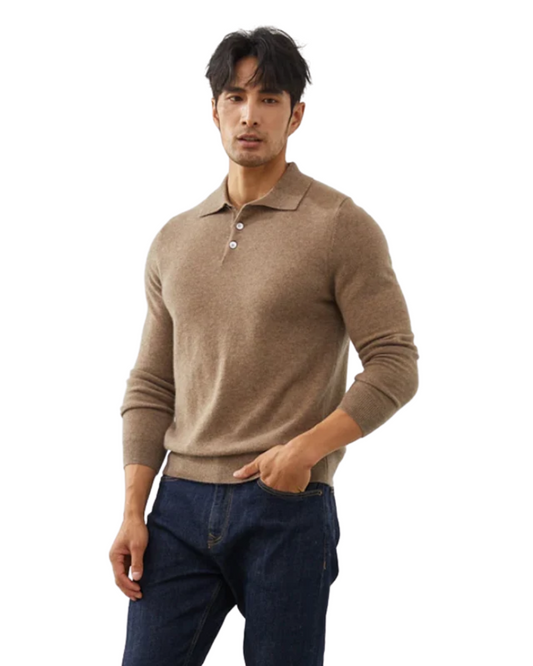 Polo in cashmere Ponza