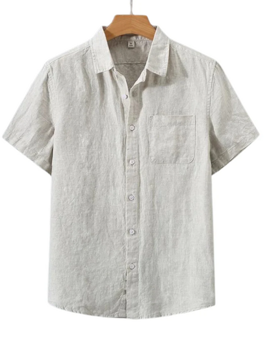 Camicia in lino Santorini