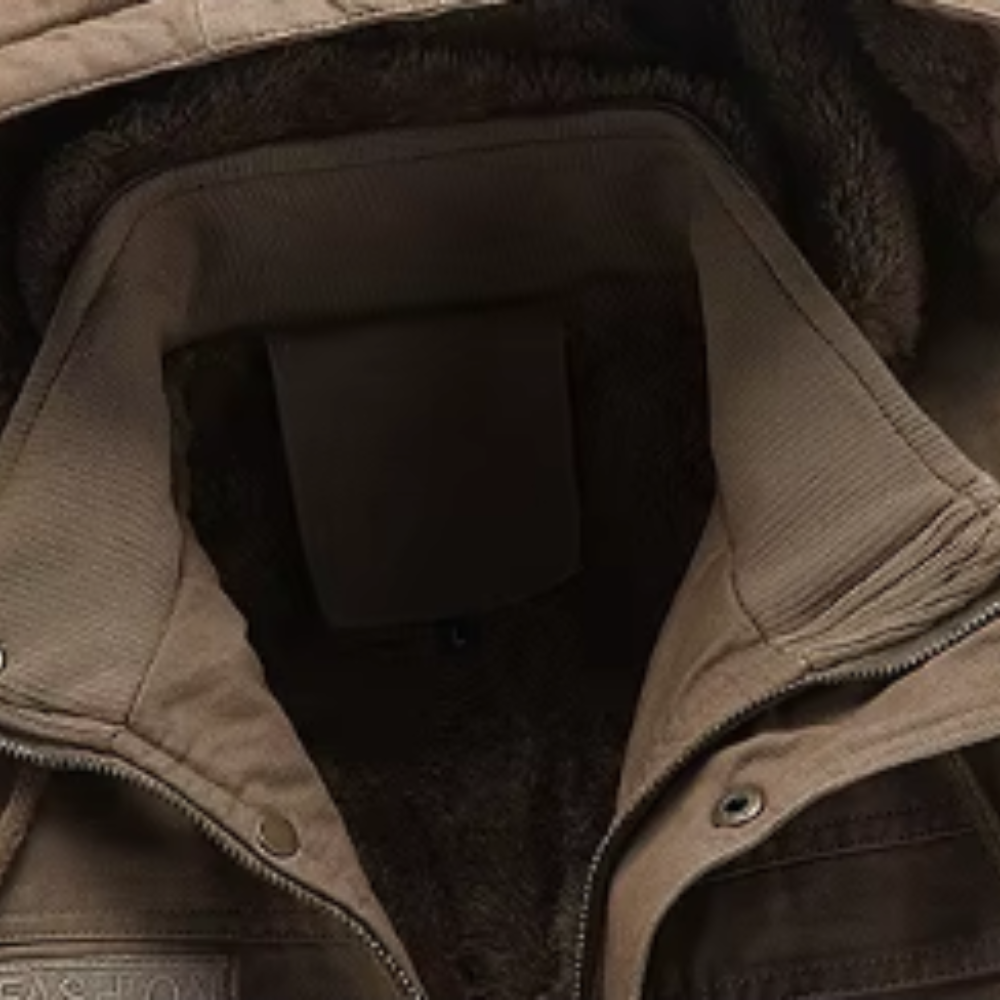 Giacca invernale in cotone casual