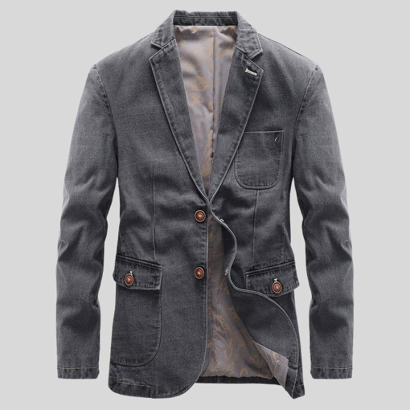 Blazer di cotone chic