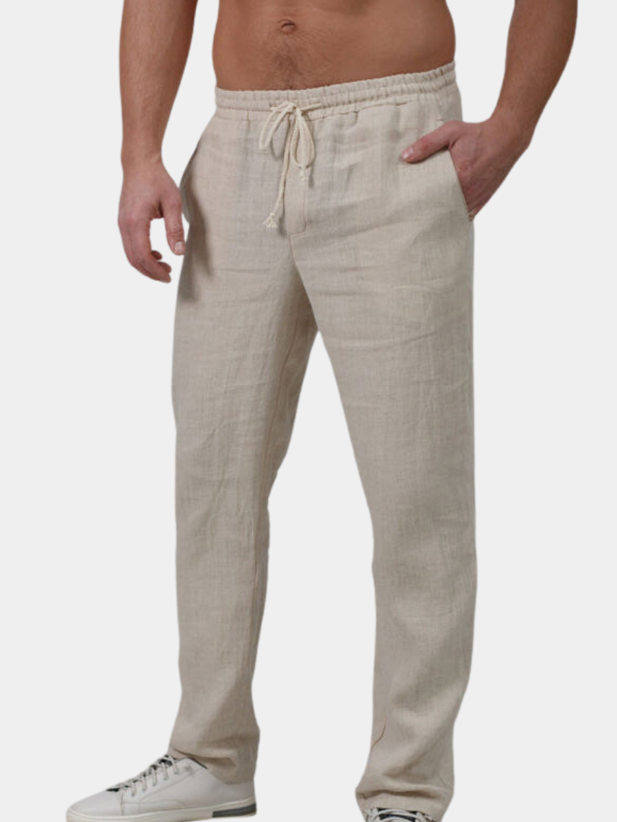 Pantaloni di lino eleganti