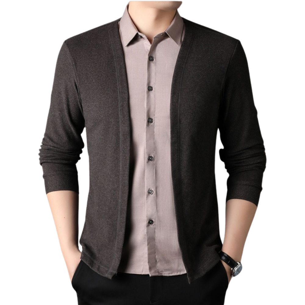 Camicia e cardigan 2 in 1