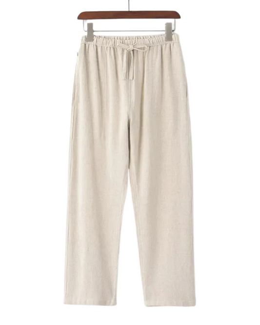 Pantaloni in lino Rio De Janeiro