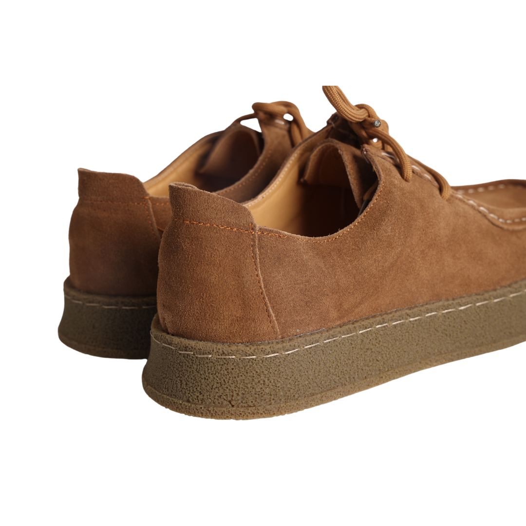 Scarpe casual da città in pelle scamosciata