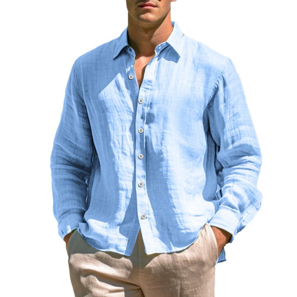 Camicia di lino casual