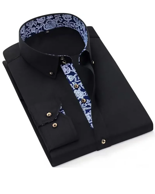 Camicia classica in cotone