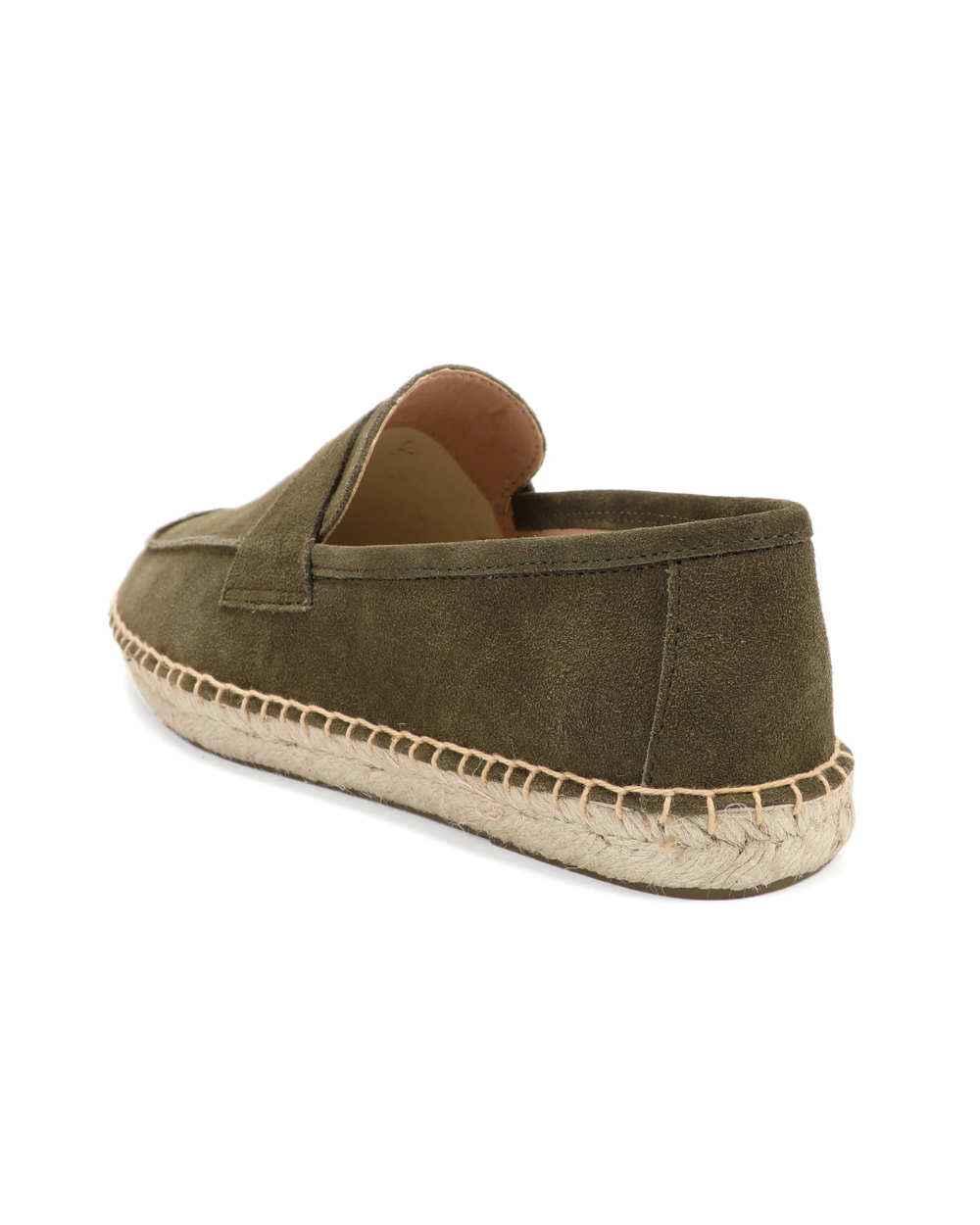Espadrillas eleganti in pelle scamosciata