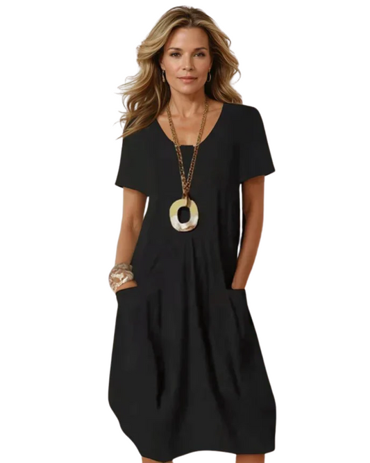Abito elegante con copertura del ventre