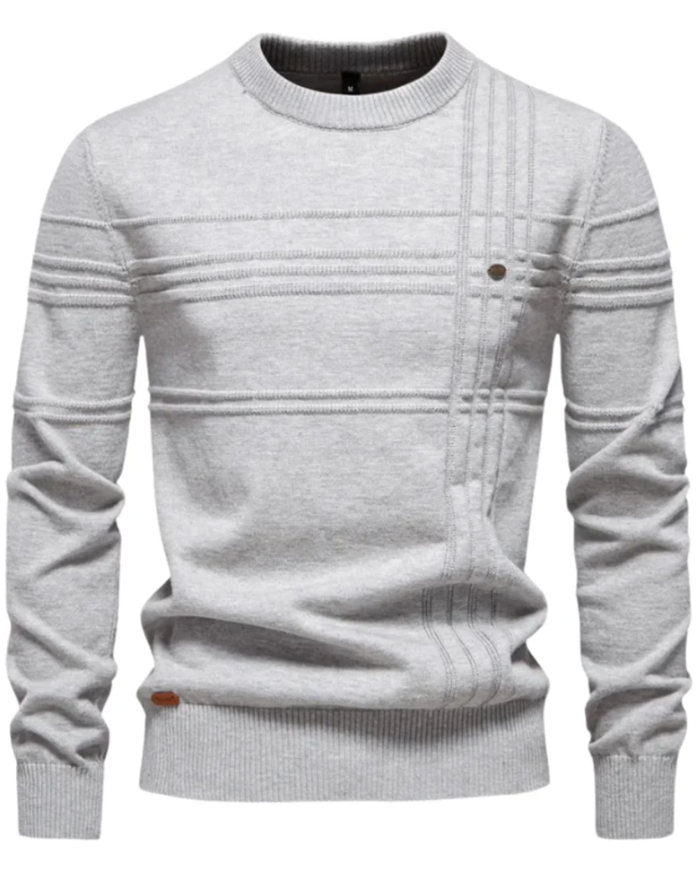Maglione da uomo con design a scacchi