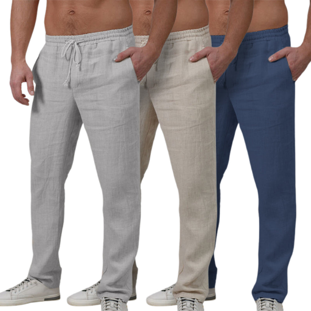 Pantaloni di lino eleganti
