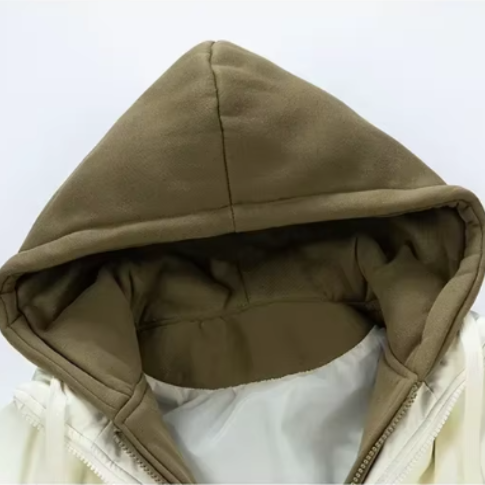 Elegante giacca a vento imbottita