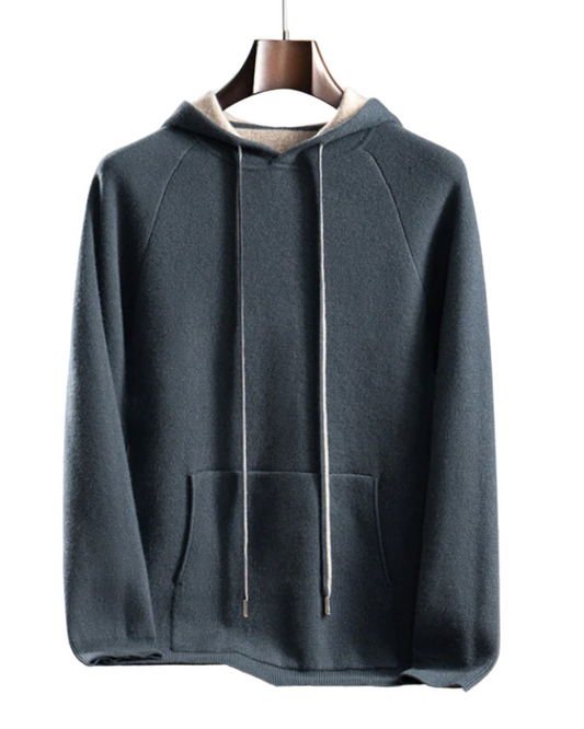 Felpa con cappuccio Atlas in cashmere