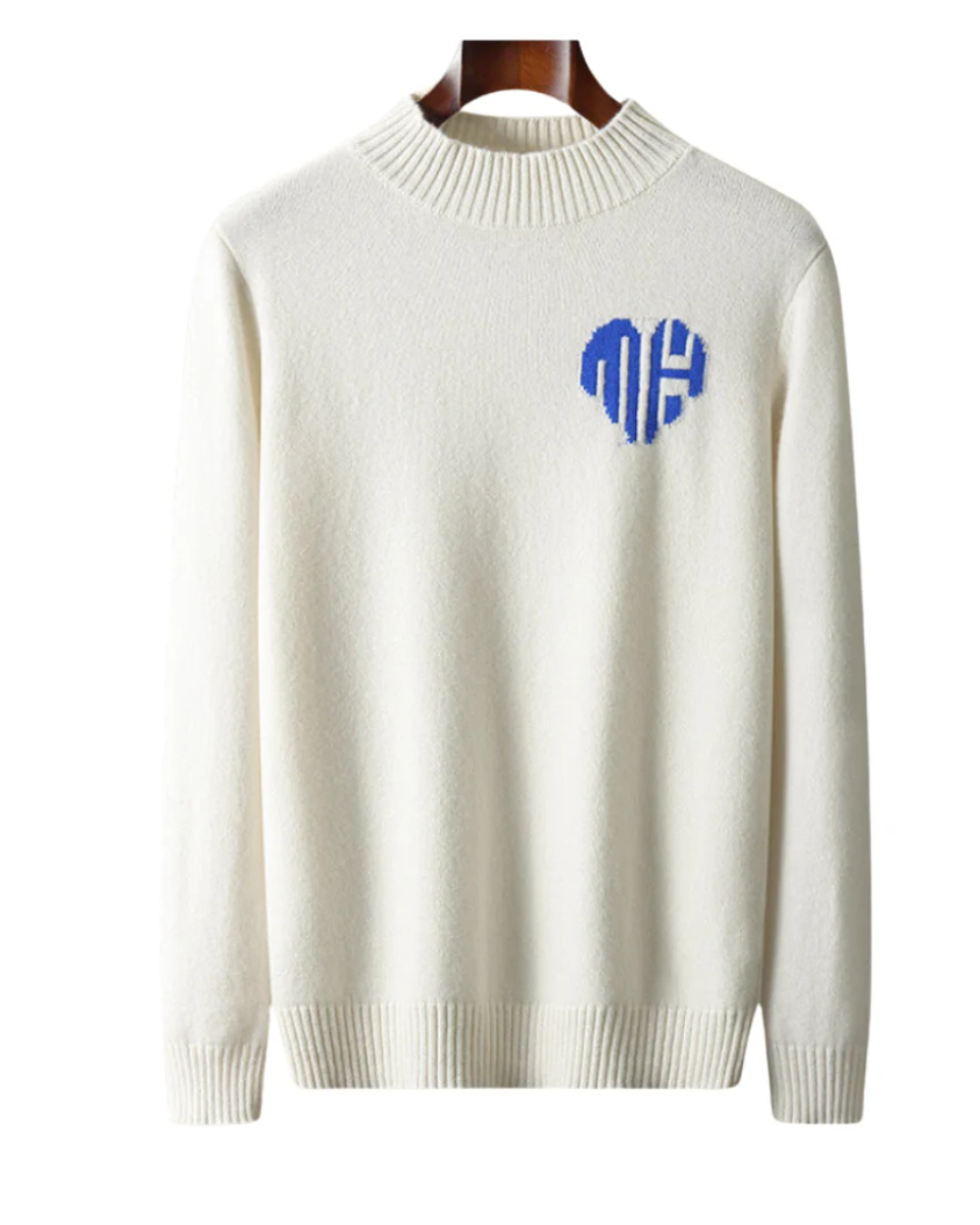 Bora Bora - Maglione con cuore in cashmere