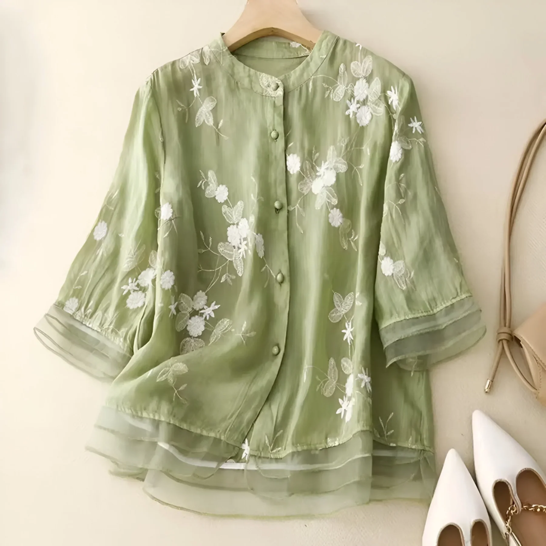 Camicetta floreale da donna