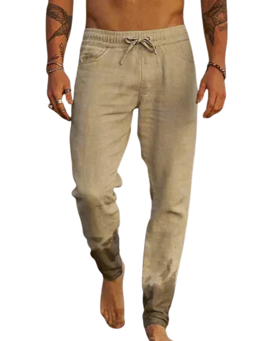 Pantaloni di lino Malé