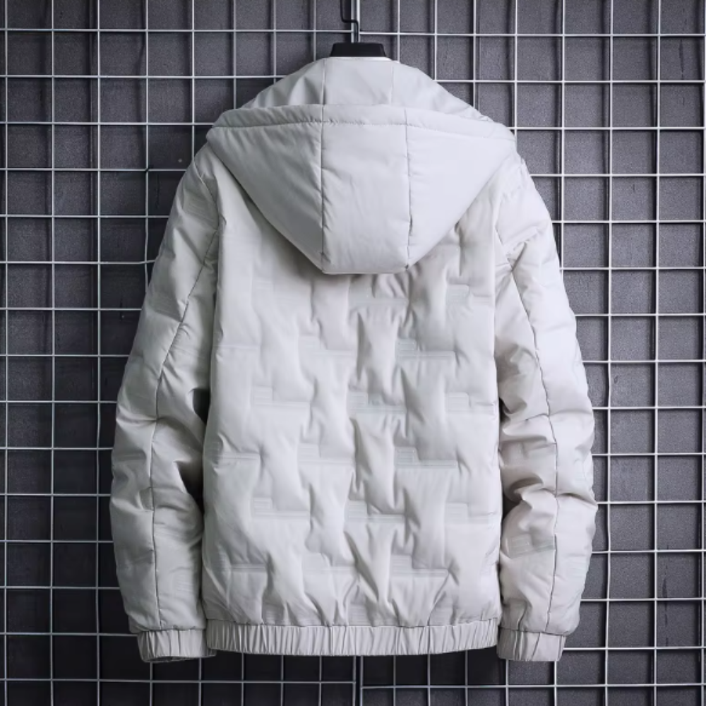 Elegante giacca puffer da uomo