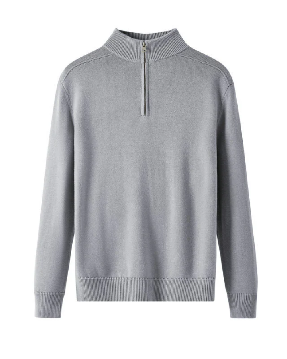 Maglione con zip in lana merino Capri