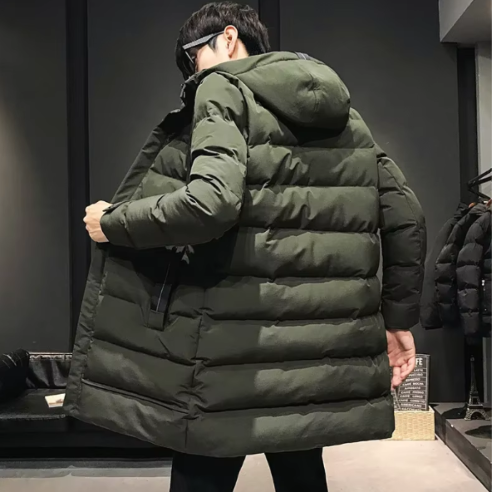 Giacca invernale lunga da uomo