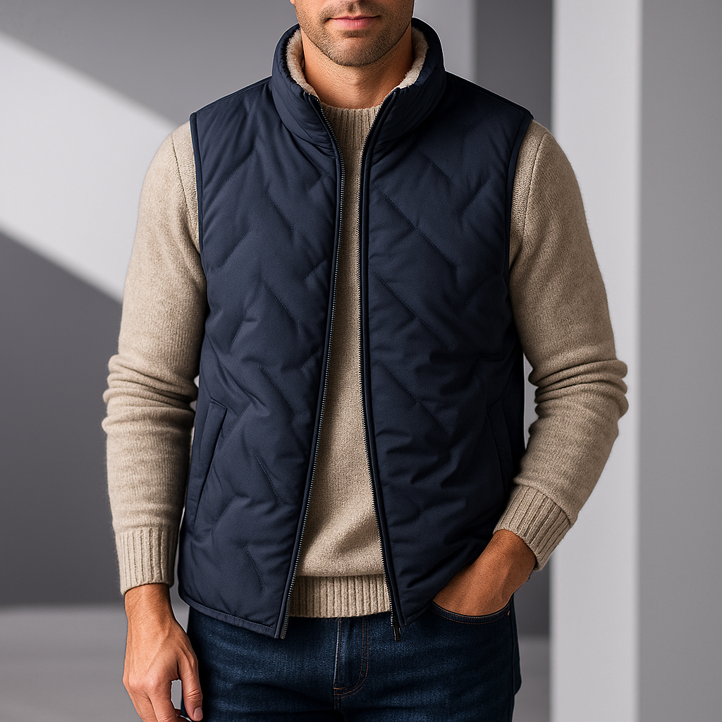 Gilet elegante in sherpa