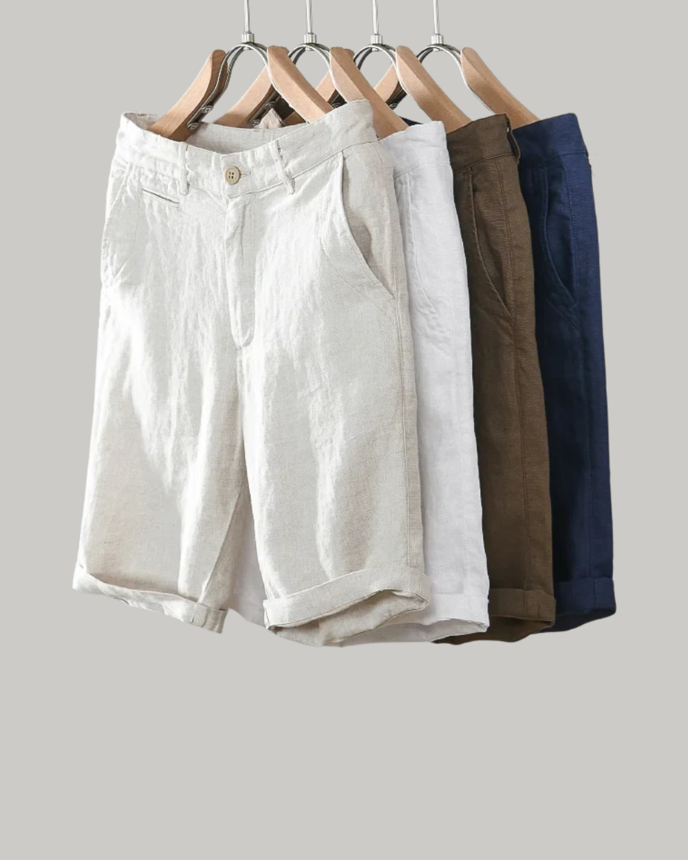 Pantaloncini in lino Lisbo