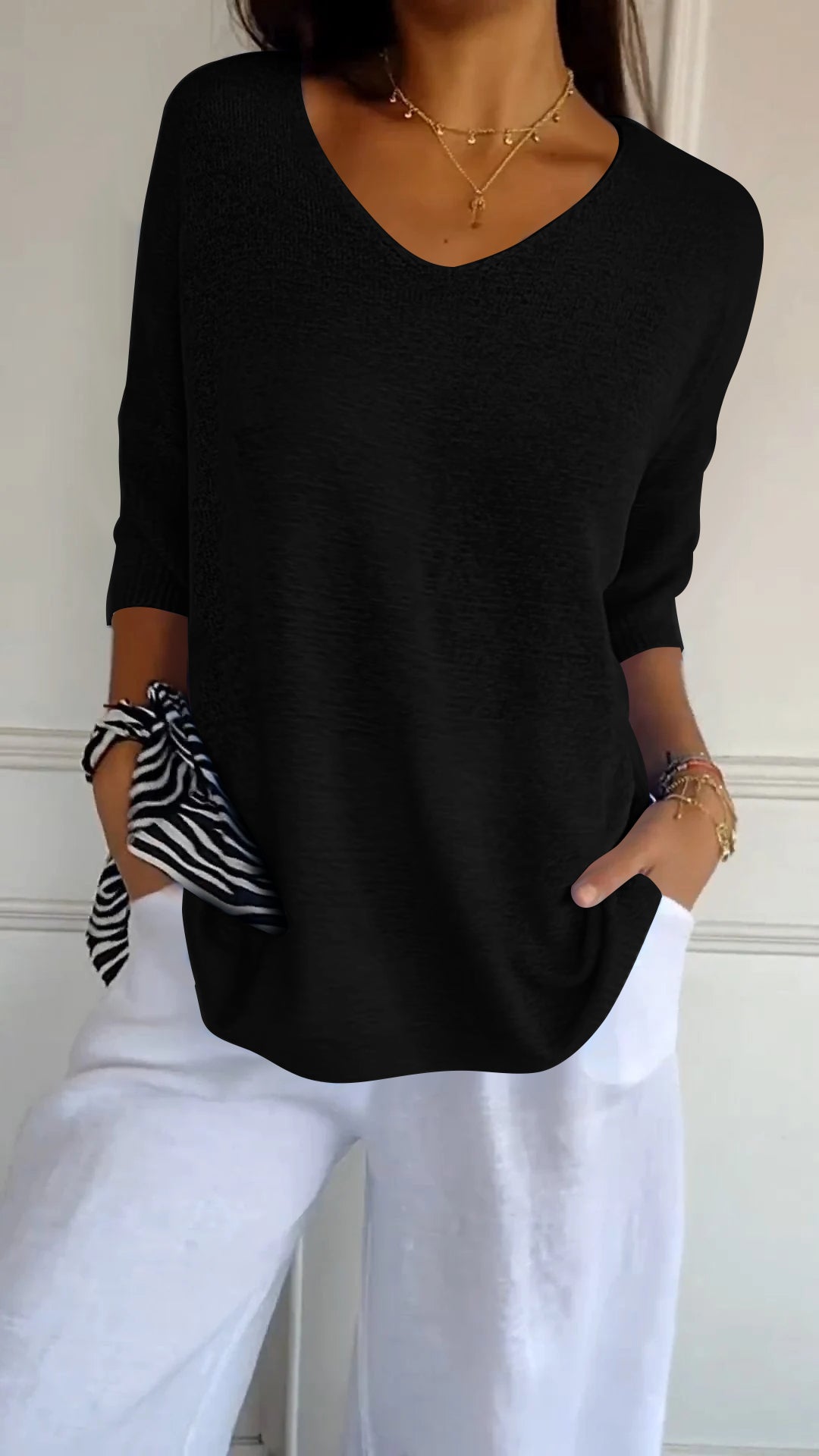 Top elegante da donna